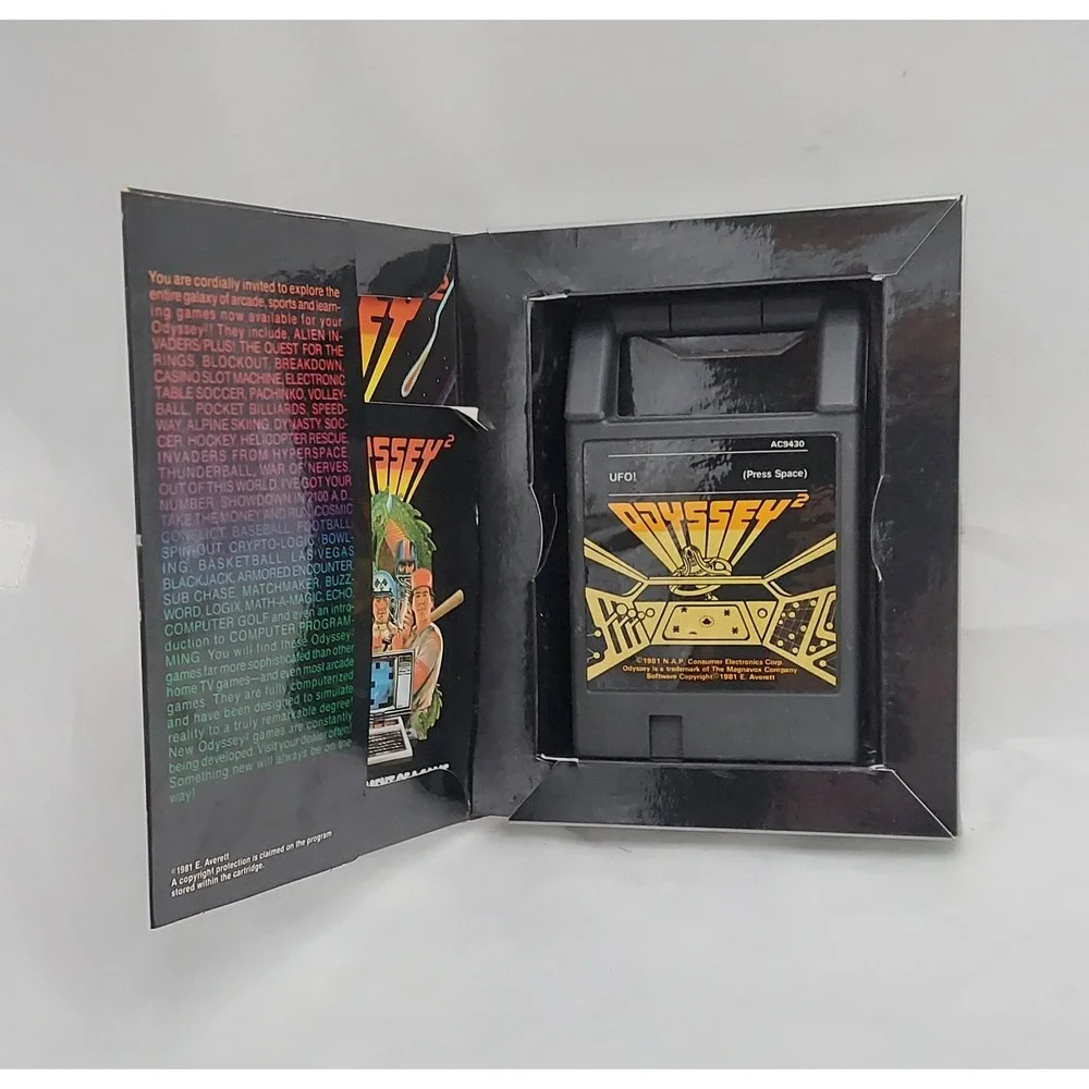 1981 Magnavox Odyssey 2 UFO Game - Open Box